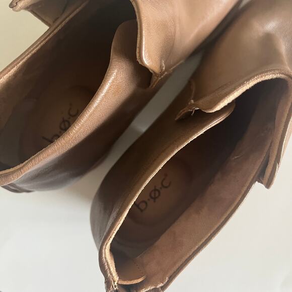 BOC Born Concept 'Bushney' Women's 10 Tan Leather Comfort Ankle Boot - Picture 6 of 8